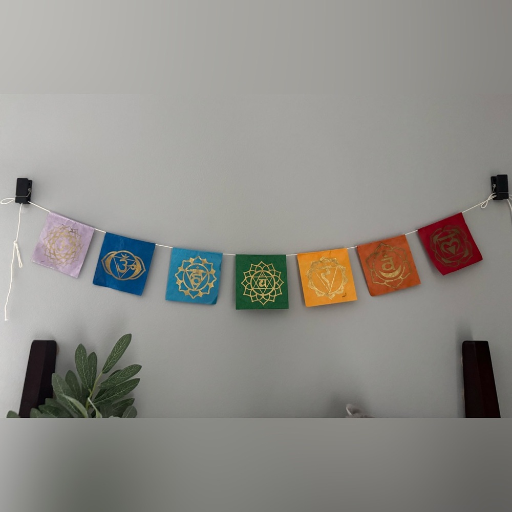 Colorful Chakra Wall Hanging Decor
